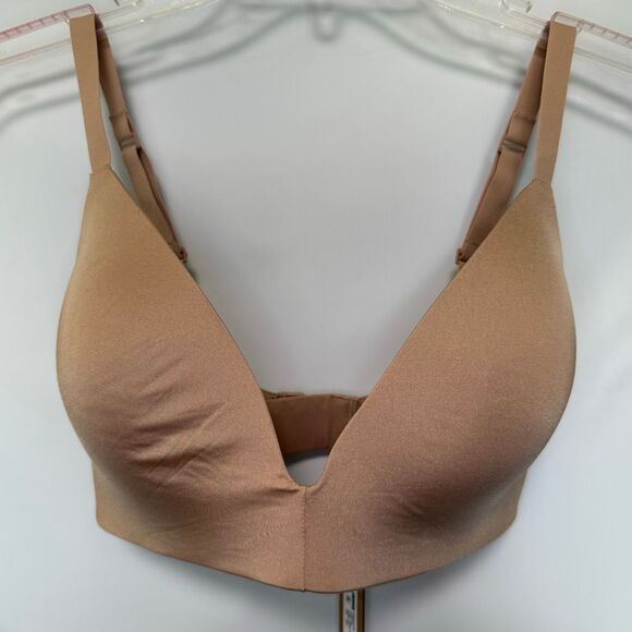 C42 Skims wireless form T-shirt bra color clay size 34DD NWT - Picture 2 of 11